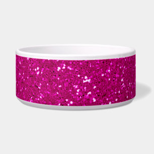 Pink Glitter Bowl