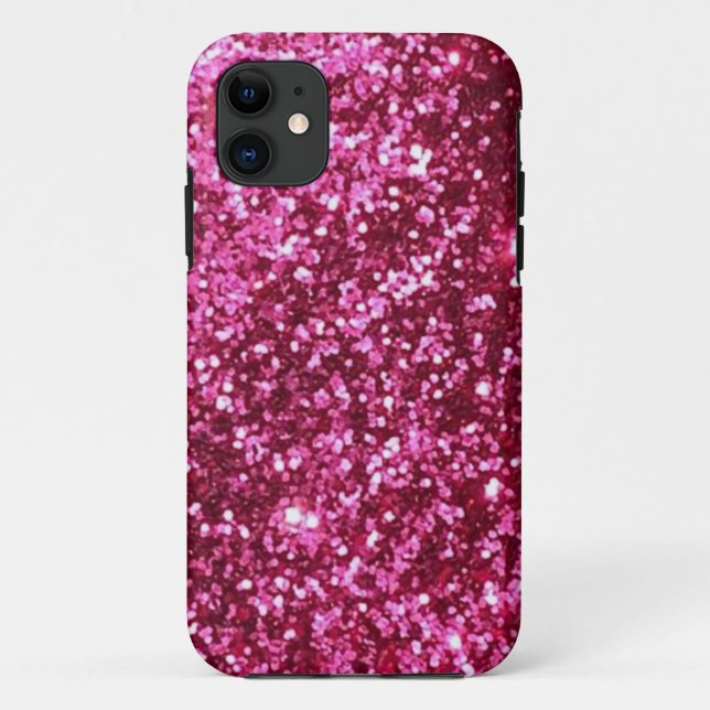 Pink Glitter Case-Mate iPhone Case (Back)