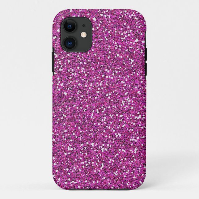 Pink Glitter Case-Mate iPhone Case (Back)