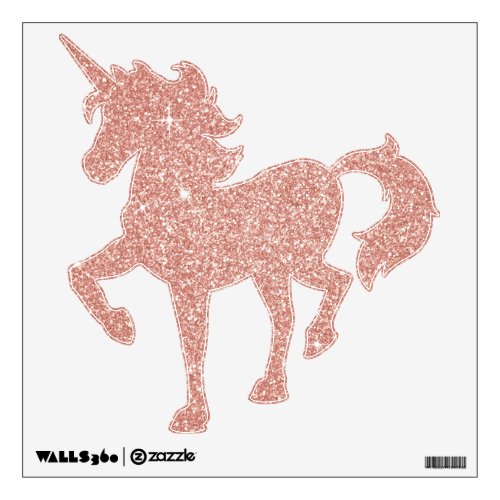Pink Glitter Choose Your own Icon Wall Decals