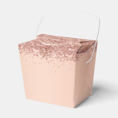 Pink Glitter Create Your Own Favor Box