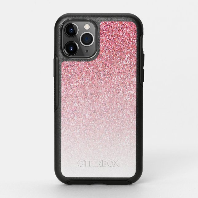 Pink Glitter Glam Photo Otterbox IPhone Case (Back)