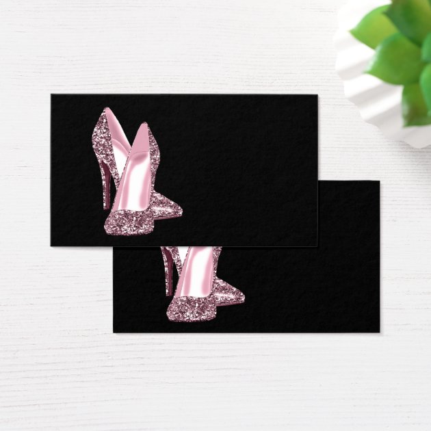 High Heel Shoe Template For Card