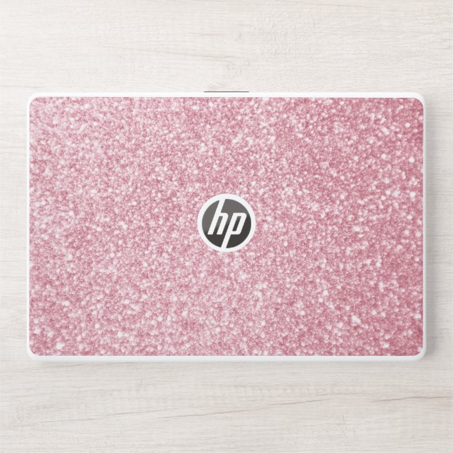 Pink Glitter HP Laptop skin 15t/15z (Front)