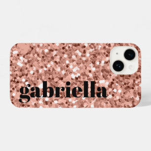 Pink Glitter iPhone 14 Case