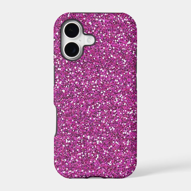 Pink Glitter Iphone Case (Back)