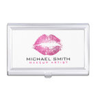 Pink Glitter Lips #2