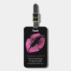 Pink Glitter Lips