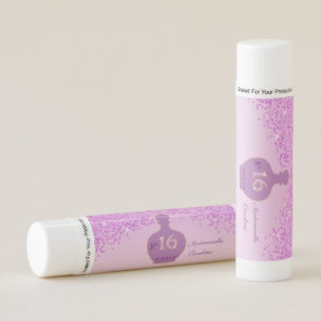 Pink Glitter Mademoiselle Paris Boutique Lip Balm