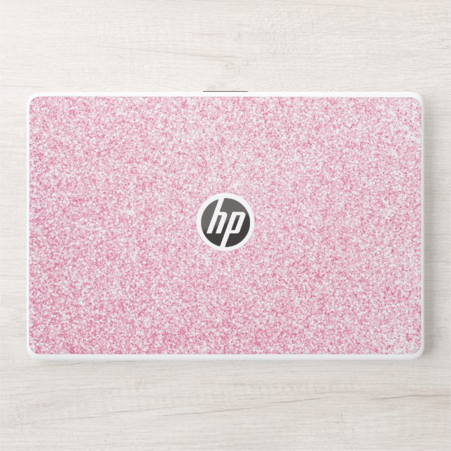 Pink Glitter Marbel HP Laptop skin 15t/15z (Front)