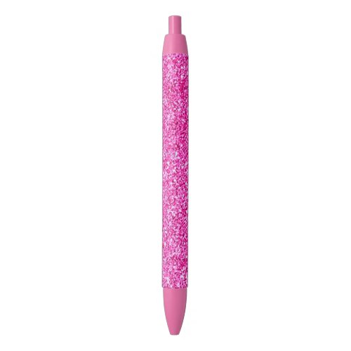 Pink Glitter Modern Pretty Shiny Template Girly Red Ink Pen