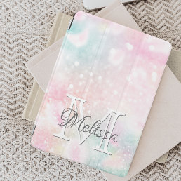 Pink Glitter Pretty Bokeh Pattern iPad Mini Cover