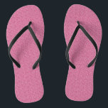 Pink Glitter Print Metallic Wedding bride groom Fl Flip Flops<br><div class="desc">This beautiful silver metallic print is a Gorgeous Decorative accessory in a very current trendy color, it will bring gorgeous style to your look. You can also personalize it by adding own monogram or photograph for all special occasions in your life for you and your loved ones (birthday, party, valentines...</div>