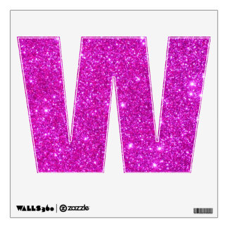 glitter letters wall decals wall stickers zazzle