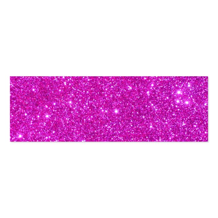 Pink Glitter Sparkle Customizable Design Business Card Template