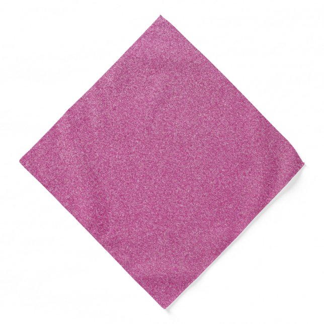 Pink Glitter, Sparkle, Glitter Background Bandana (Front)