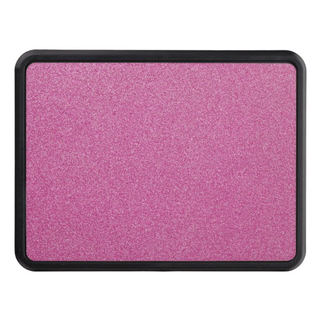Pink Glitter, Sparkle, Glitter Background Hitch Cover (Front)