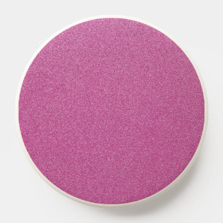 Pink Glitter, Sparkle, Glitter Background PopSocket