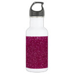 Pink Glitter Sparkles Water Bottle at Zazzle