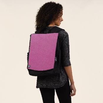 Pink Glitter  Sparkly  Glitter Background Backpack by sitnica at Zazzle