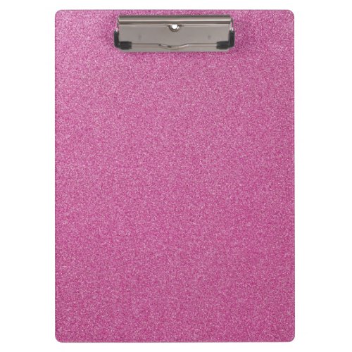 Pink Glitter Sparkly Glitter Background Clipboard