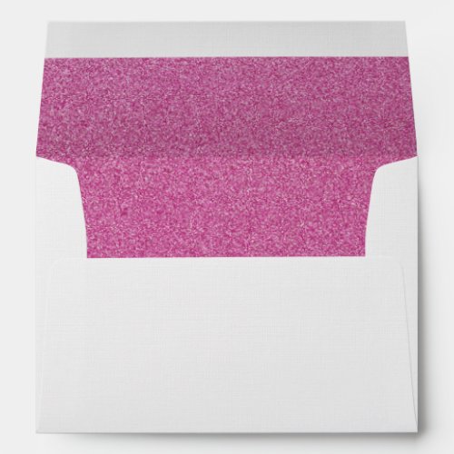 Pink Glitter Sparkly Glitter Background Envelope