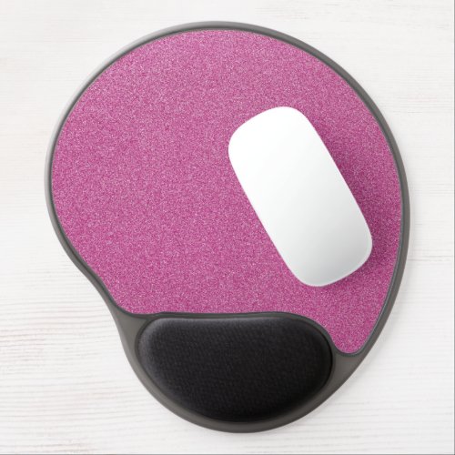 Pink Glitter Sparkly Glitter Background Gel Mouse Pad