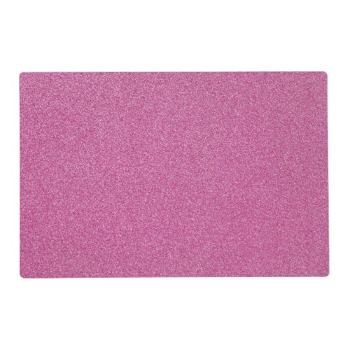 Pink Glitter Sparkly Glitter Background Placemat