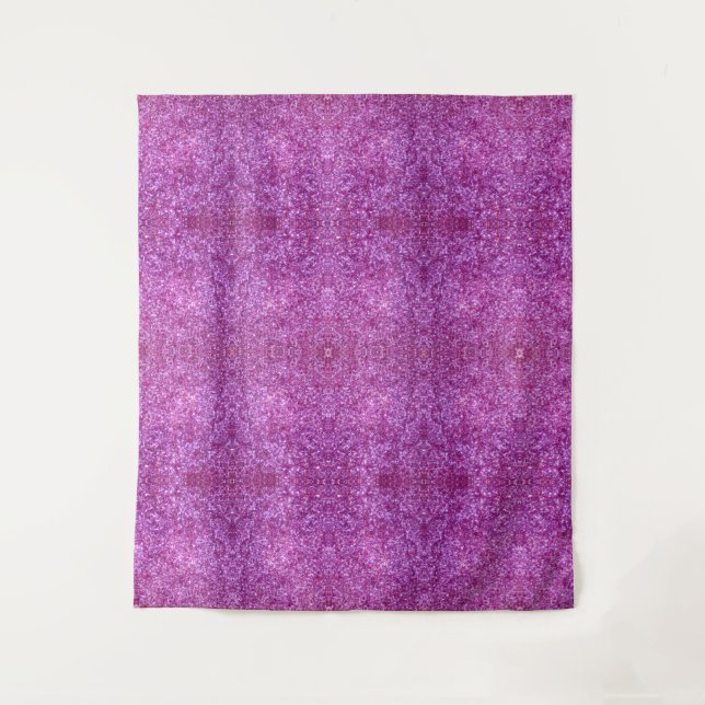 Pink Glitter Tapestry (Front)