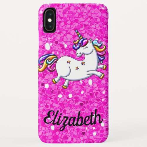 Pink Glitter Unicorn