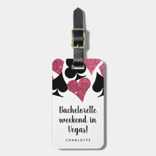 Bridesmaids Gifts Bachelorette Destination Luggage Tags Vegas