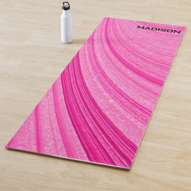 Pink Glitter Yoga Mat (In Situ)