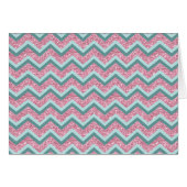 Pink Glitter ZigZag Pattern (Front Horizontal)