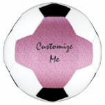Pink Glittery Gradient Soccer Ball Pink Glittery Gradient Soccer Ball