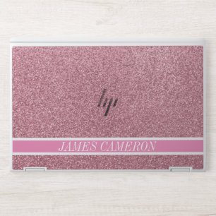 Pink Glittery HP EliteBook X360 1030 G2 HP Laptop Skin