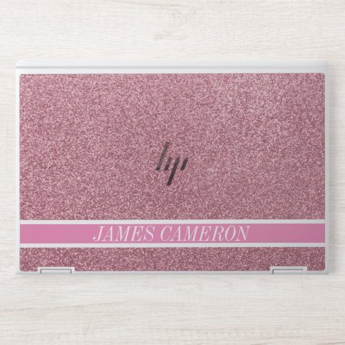 Pink Glittery HP EliteBook X360 1030 G2 HP Laptop Skin