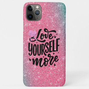 PINK GLITTERY PHONE CASE