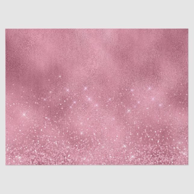 Pink Glitz Tissue Paper (Front)