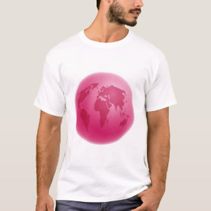 Pink Globe T-Shirt