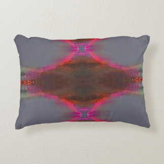 Pink glow 1 decorative pillow