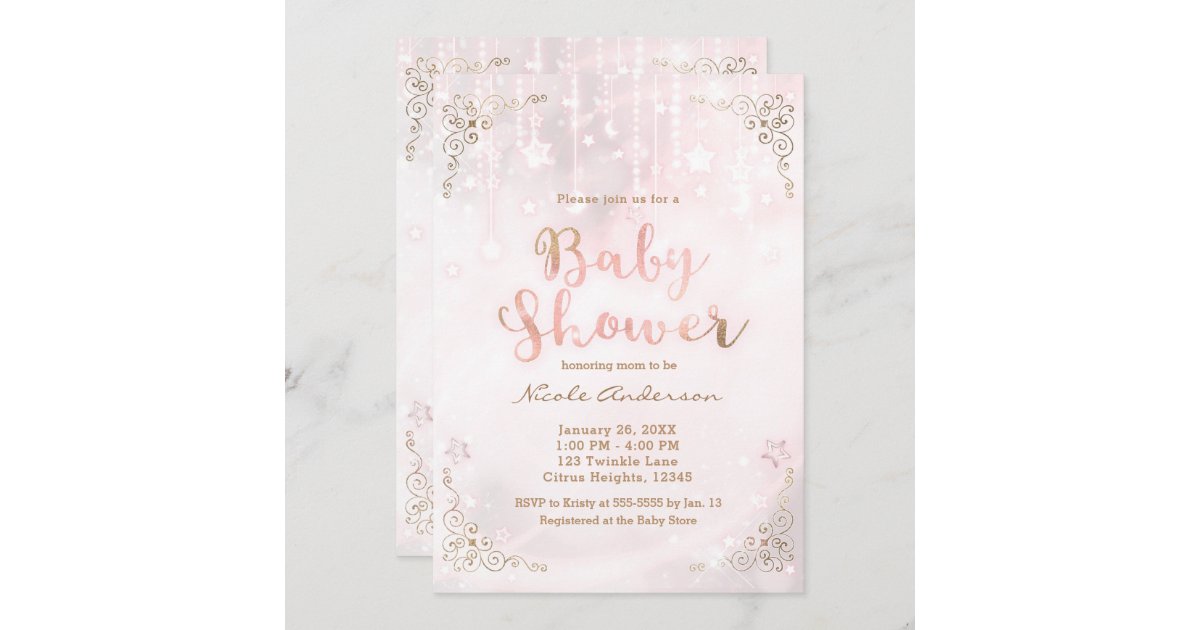 Nicole's Baby Shower Invite Design, Harry Potter Theme