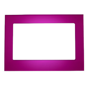Pink glow magnetic frame