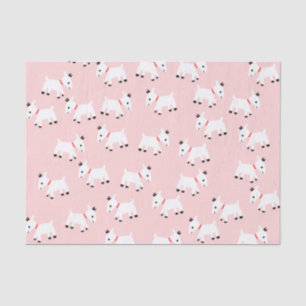 Pink Goats Tissue Paper