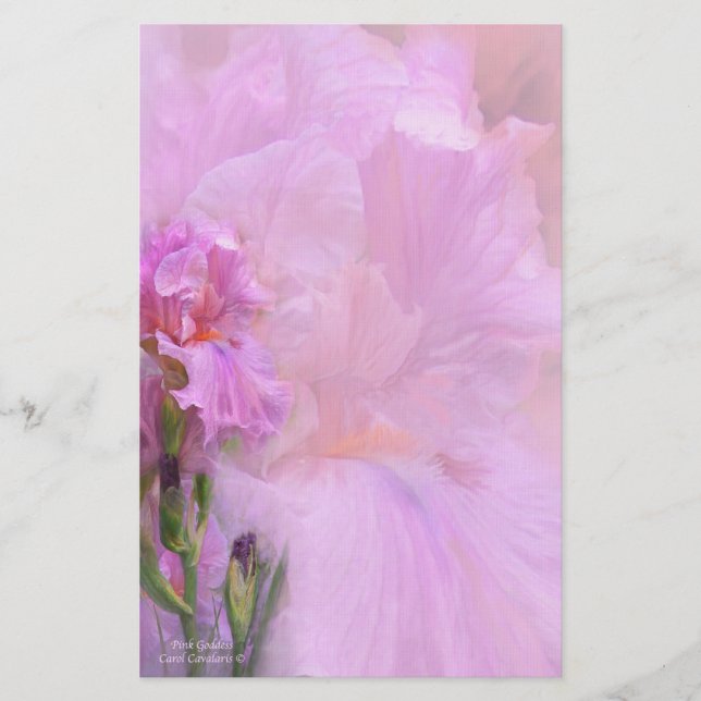 Pink Goddess Stationery (Front)