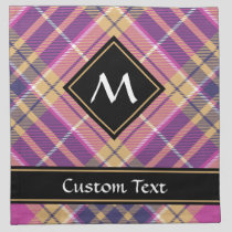 Pink, Gold and Blue Tartan Cloth Napkin