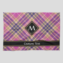 Pink, Gold and Blue Tartan Kitchen Towel