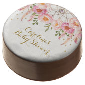 Pink Gold Boho Dreamcatcher Birthday Shower Favors (Angled)