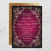 Pink Gold Business Corporate Party   Invitation