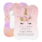 Pink Gold Drip Glitter Unicorn Baby Girl Shower