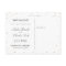 Pink & Gold Elegant Stars Save the Date Postcard